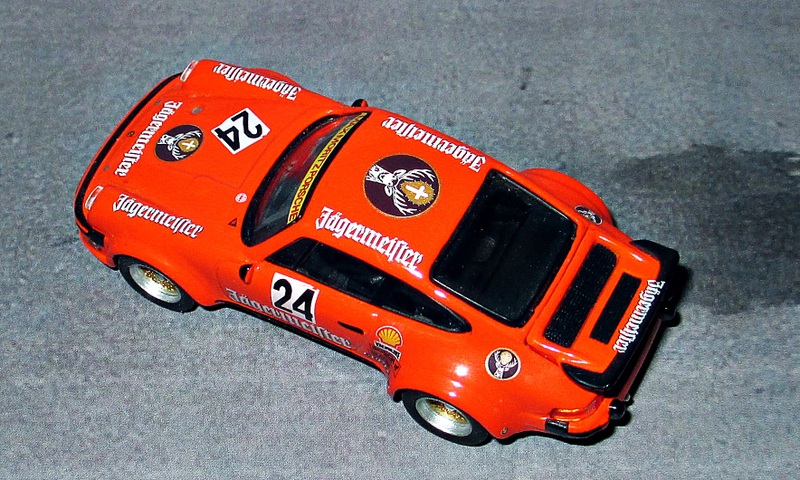 Illustration for article titled Teutonic Tuesday: Kyosho Porsche Turbo RSR Jägermeister